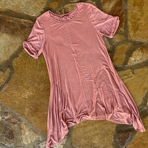 Papermoon Dusty Rose Short Sleeve Tunic